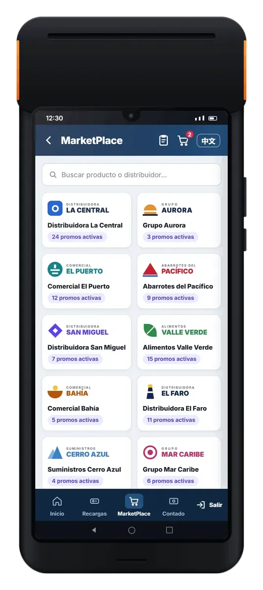 Marketplace en el POS Flux